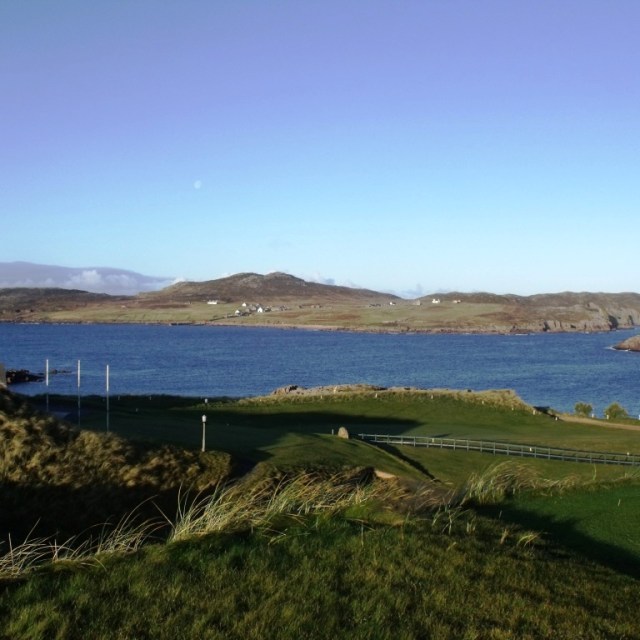 view of golf course green